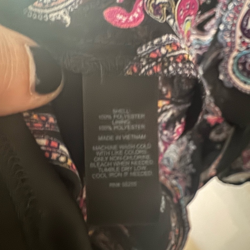 Express Women's Paisley Short Casual Dress - Picture 7 of 7